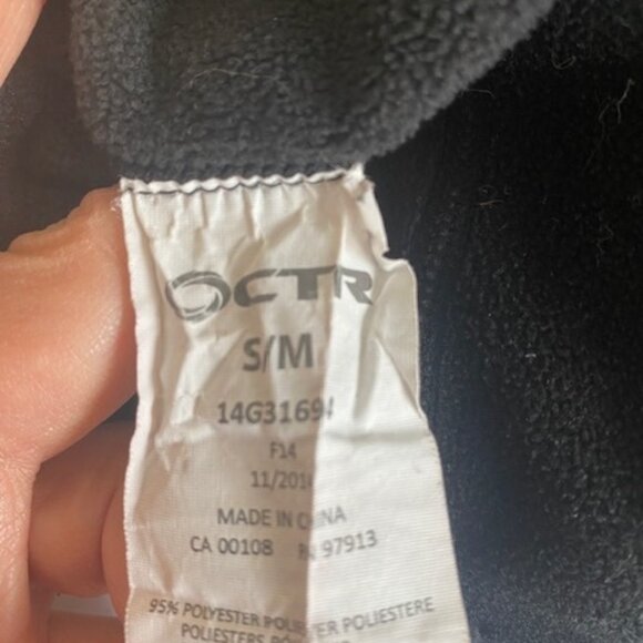 CTR Black Thermal Fleece Balaclava Mask S/M Ski Snowboard Face Cover - Picture 4 of 4